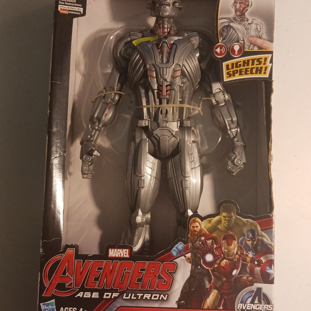 Avenger Ultron Action Figure - Silver and Red